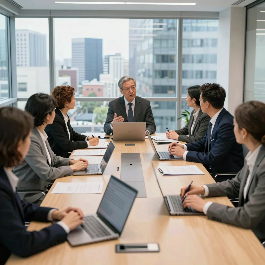 Professional consultation meeting in progress